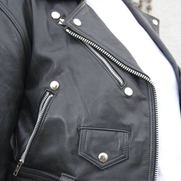 Authentic Leather Biker - Picture 3 of 5